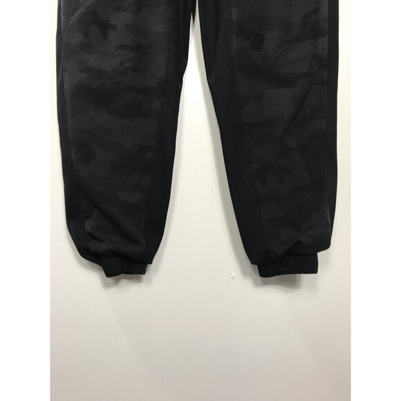 Athleta Brooklyn Lined Jogger Camo Lux Black Pant Women's 0 Lounge - Picture 4 of 11